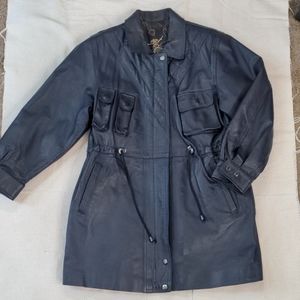 Rare Vintage Leather Coat